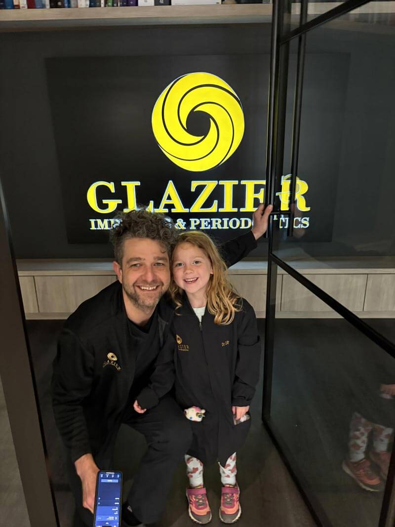 Dr. Thomas Glazier and Lilly Glazier